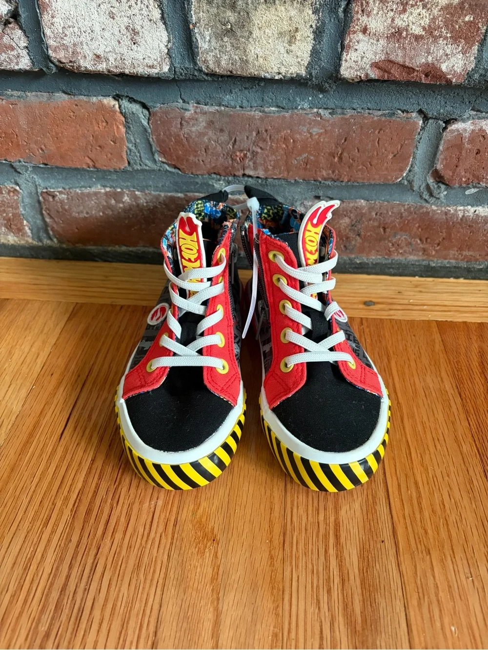 Kids size 11 hot wheels sneakers brand new
